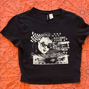 H&M Black Racing Tour Kids T-Shirt